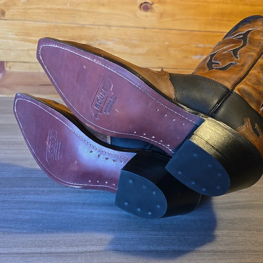 Boulet Snip Toe Boots - Picture 3 of 5